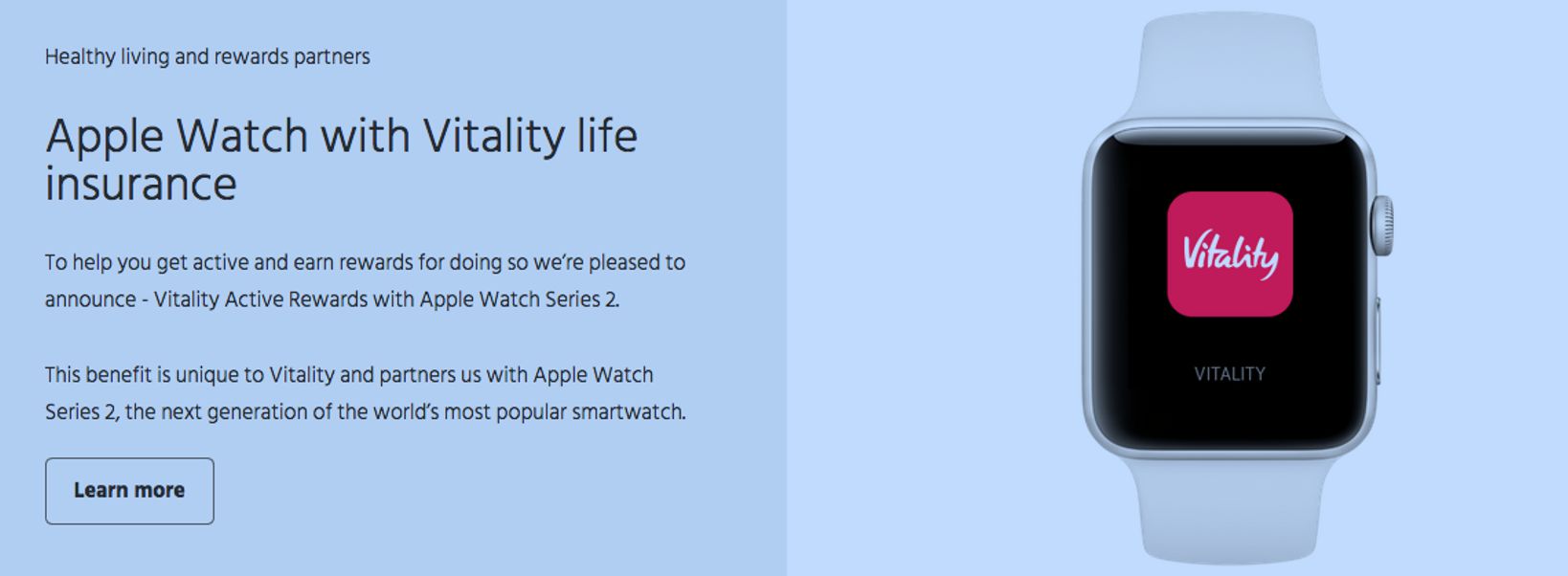 A screenshot from John Hancock’s Vitality program, which incentivizes healthy behaviors to prolong life and productivity by encouraging users to track themselves with an Apple Watch. Screenshot, July 2017.