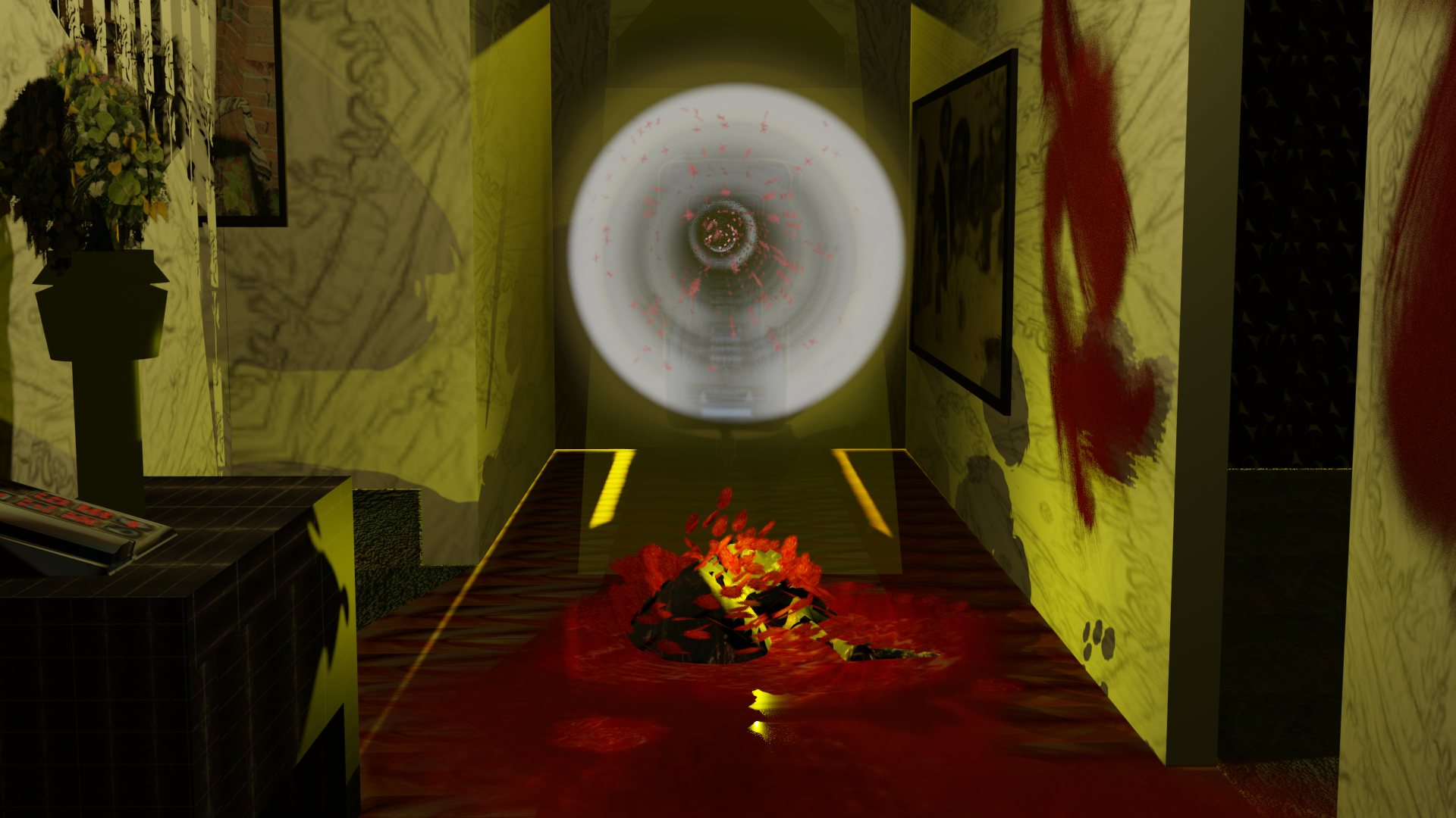 No Space for Redemption, 2023, interactive visual novel. Photo courtesy of Danielle Brathwaite-Shirley.